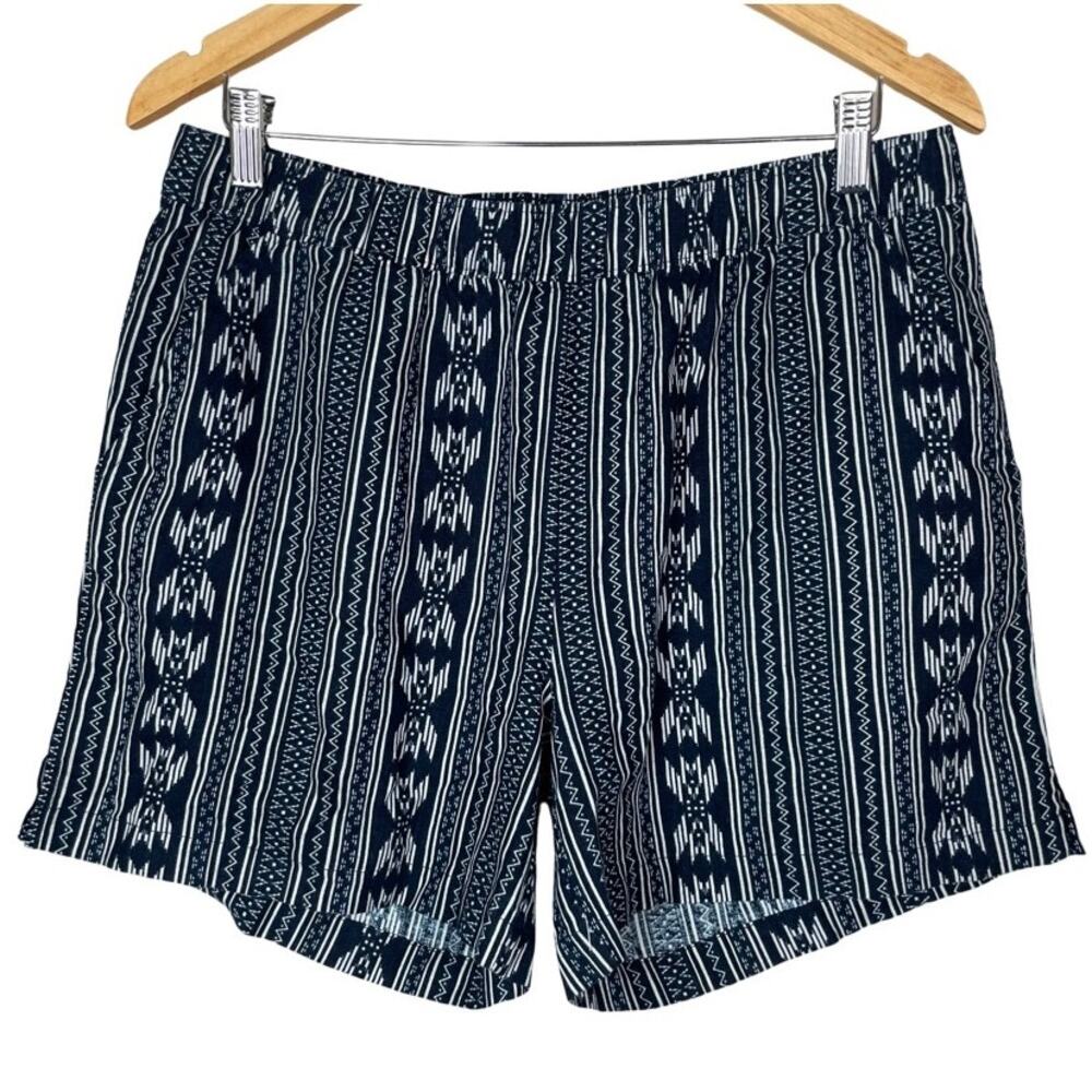 Weatherproof Vintage Washable Linen High Waist Shorts